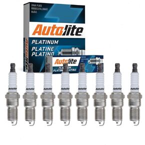 8 pc Autolite Platinum Spark Plugs compatible with Mercury Grand Marquis 1992-2009