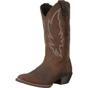 حذاء Justin النسائي Rosella Western ذو مقدمة دائرية