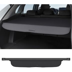 غطاء الحمولة متوافق مع ملحقات Honda CRV 2025 2024 2023 من القماش الملمس القابل للسحب غطاء صندوق السيارة درع أمان لخصوصية الأمتعة (قماش)