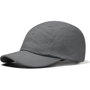 Waterproof 5 Panel Hat Quick Dry Baseball Cap Solid Color Trucker Snapback Hats Unstructured Golf Dad Hat Camp Hat