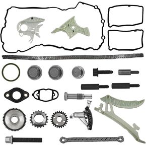 Timing Chain Kit & Oil Pump Drive Chain Set Compatible with BMW 2012-2017 N20 N26 2.0L 3.0L 228i 320i 328i 428i 528i X1 X3 X4 X5 Z4