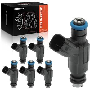 A-Premium Set of 6 Fuel Injectors Compatible with Ford Ranger 2004 4.0L, Replace# 4L5Z9F593CA