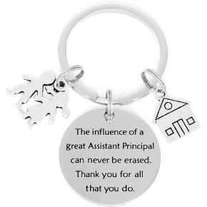 HUTIMY Assistant Principal Appreciation Gifts for Women Men Male Funny Retired Assistant Principal Keychain