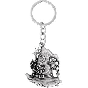 HAQUIL Gothic Witch Moon Star Keychain, Cute keychains for women, Car Keychain, Cool Keychain, Goth Accessories, Jewelry Gift Keychain