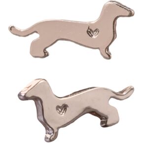 Dachshund Stud Earrings: Dog Mom Gifts, Cute Wiener Dog Gift Set for Women