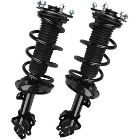 KUSATEC Front Pair Complete Struts Shock Absorber fit for 2007-2014 Honda CR-V, 272492 272491 Struts with Coil Spring Assemblies
