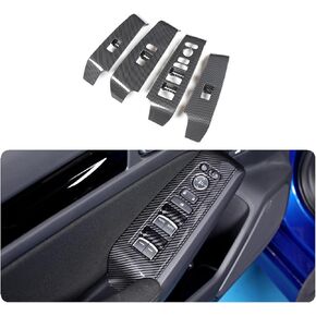 for 11th Gen Honda Civic 2022 2023 2024 2025 Center Console Armrest Cover Anti-Scratch Protector Decoration lid Black Carbon Fiber Pattern