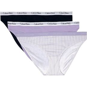 Calvin Klein Women's Radiant Cotton Bikini Panty 3 Pack
