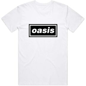 Oasis 'Classic Logo' (White) T-Shirt