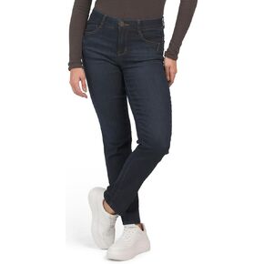 Democracy Women's Ab Solution Straight Leg Jean, Tech Indigo, 16