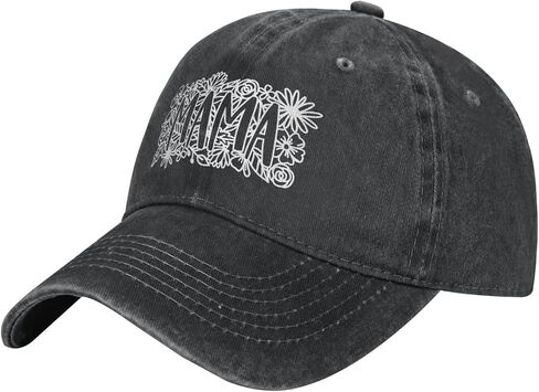 Women's Mimi Hat Adjustable Washed Vintage Baseball Cap for Mama Aunt Grandma in Kuwait