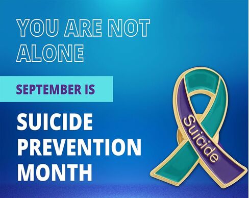 12/20/50/100 Pcs Suicide Prevention Awareness Ribbon Enamel Lapel Pins in Kuwait