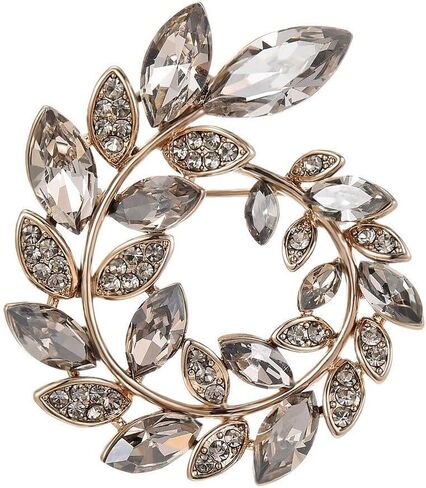 Flower Animal Rhinestone Brooches Pin for Women Girls Rhinestone Lapel Pin Wedding Accessories Brooch Pin Jewelry Gift for Wife Mom in Kuwait