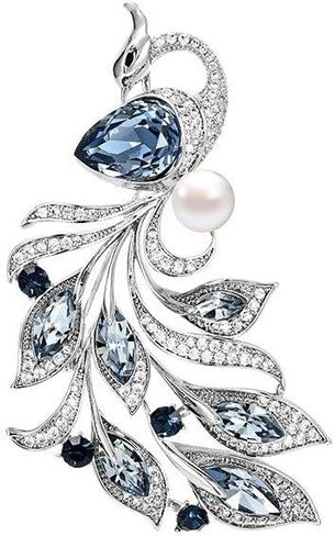 Flower Animal Rhinestone Brooches Pin for Women Girls Rhinestone Lapel Pin Wedding Accessories Brooch Pin Jewelry Gift for Wife Mom in Kuwait