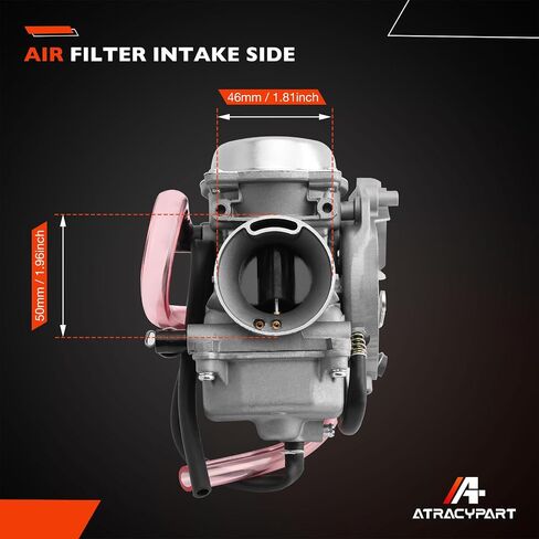 Carburetor Compatible with 2001 2002 2003 2004 2005 Arctic Cat 250 300 2x4 4x4 ATV Quad Carb with Rubber Airbox & Intake Manifold Boot in Kuwait