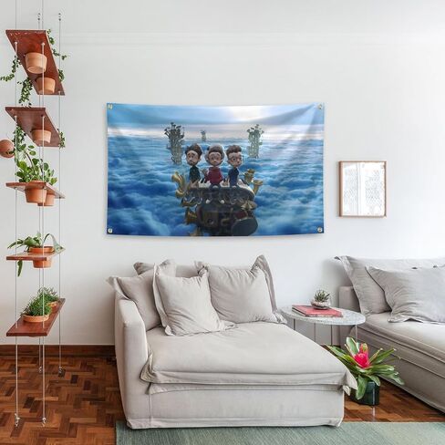 Funny Music Tapestry Ajrs Band Wall Tapestries 3X5 Feet For Bedroom Living Room (A1) in Saudi Arabia