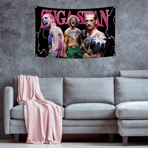 Sean Boxing Flag Boxing Banner Wall Hanging Tapestries for College Dorm Room Decoration Tapestry 3×5 FT in Saudi Arabia