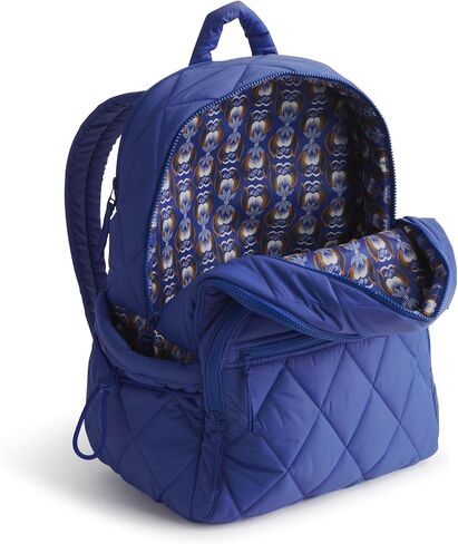 Vera Bradley Women's Nylon Large Bancroft Backpack, Potter's Clay, One Size in Saudi Arabia