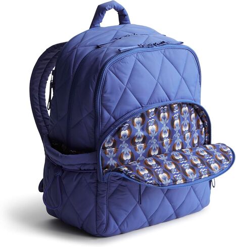 Vera Bradley Women's Nylon Large Bancroft Backpack, Potter's Clay, One Size in Saudi Arabia