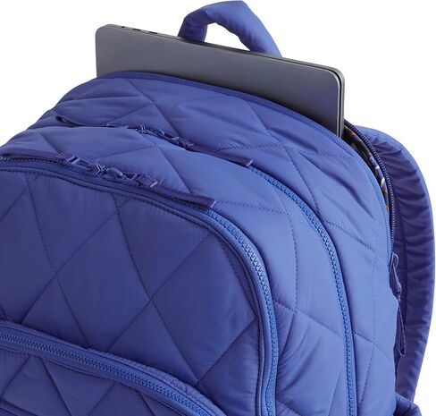 Vera Bradley Women's Nylon Large Bancroft Backpack, Potter's Clay, One Size in Saudi Arabia