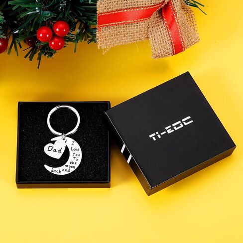 هدايا الآباء من الابنة الرجال الأب سلسلة المفاتيح هدية عيد ميلاد الأب للأب الجديد بابا أبي ليكون الأب من ابنة الابن in Kuwait