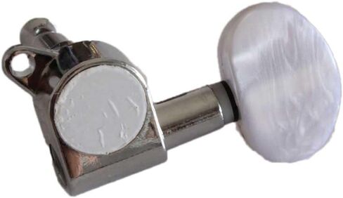 Acoustic Guitar Tuner Machine Head Red Electric Guitar Tuning Key 3x3 Closed Guitar Tuning Pegs Metal in Saudi Arabia