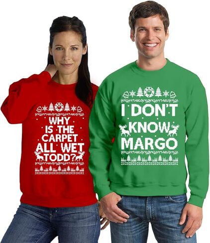 Margo Todd Sweatshirts Todd Margo Sweaters Couples Christmas Sweater in Saudi Arabia