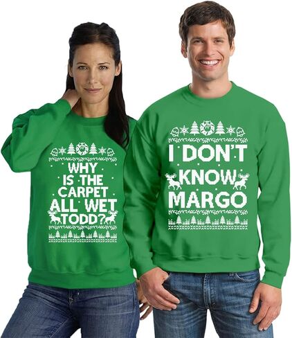 Margo Todd Sweatshirts Todd Margo Sweaters Couples Christmas Sweater in Saudi Arabia
