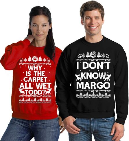 Margo Todd Sweatshirts Todd Margo Sweaters Couples Christmas Sweater in Saudi Arabia