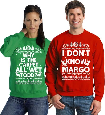 Margo Todd Sweatshirts Todd Margo Sweaters Couples Christmas Sweater in Saudi Arabia