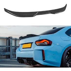 جناح سبويلر خلفي من ألياف الكربون الحقيقية لـ 2022-2025 BMW 2-Series G42 M240i & G87 M2 كوبيه