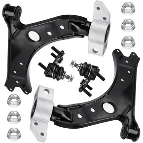 Front Lower Control Arms for Audi A3 2006-2013, for Volkswagen EOS 2007-2016, with Ball Joint, Suspension Kit K620141 K620143 K80663 K80662