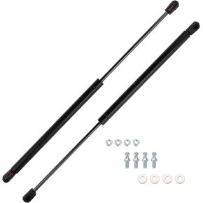 Motoforti Universal Lift Supports Struts Lift Support Shock 20inch/500mm 40lb/180N/18kg Black 2 Set