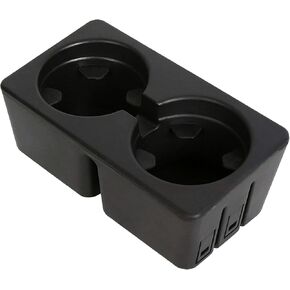 Perfit Liner New Dual Cup Holder Insert Drink Holder for 2007-2014 Chevy Suburban Tahoe Silverado Avalanche GMC Sierra Yukon Cadillac Escalade Fits 19154712 956495