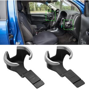 Compatible with 2017-2022 Chevy Colorado Cup Holder 2 PCS,Dash Cup Holder Inserts Assembly for Holden Colorado RG S10 Trailblazer,OE#52124622