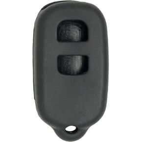 New Silicone Cover Protective Case for Select Toyota 3 Button Remotes - Black