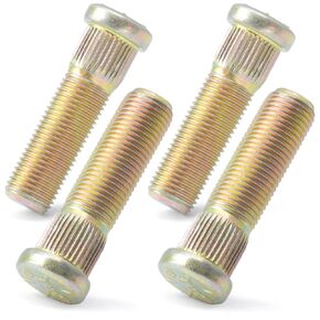 101922201 4Pcs Lug Stud Bolts Replacement for Club Car for DS Gas Electric 1982-up Replace 416-061 1034779-01 1011304 102353401