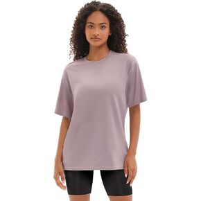 1/5 Pack Workout Oversized T Shirts for Women, Short Sleeve Plus Size Baggy Dry Fit Athletic Gym Shirts Tops Tees