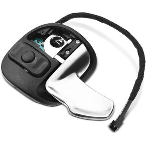 A-Premium Left Steering Wheel Paddle Shifter Compatible with Jeep Grand Cherokee 2014-2021 Dodge Charger Challenger 2015-2021 Durango Chrysler 300
