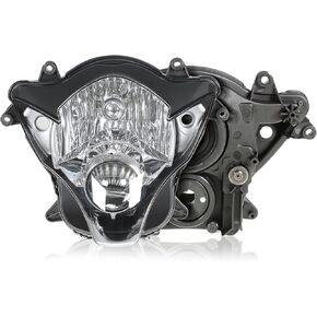 WFLNHB Motorcycle Headlamp Headlight Housing Replacement for Suzuki GSX-R GSXR600 GSXR750 2006 2007