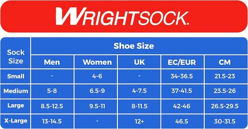 Wrightsock Run Tab Running Socks for Men and Women – Cushioned, Eco-Friendly Anti Blister Socks - American Made in Saudi Arabia