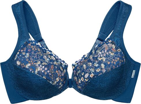 Glamorise Women's Wonderwire Front-Closure Bra Underwire 1245 in Saudi Arabia