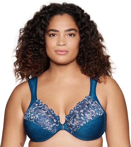 Glamorise Women's Wonderwire Front-Closure Bra Underwire 1245 in Saudi Arabia
