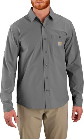 قميص Carhartt الرجالي Force Sun Defender ذو مقاس مريح وخفيف الوزن وأكمام طويلة in Kuwait
