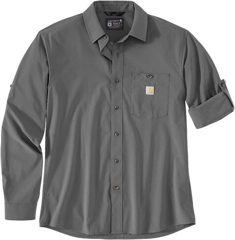 قميص Carhartt الرجالي Force Sun Defender ذو مقاس مريح وخفيف الوزن وأكمام طويلة in Kuwait