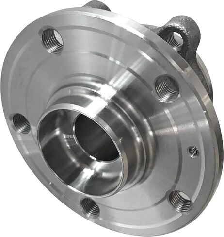 IRONTEK 513253x2P محمل العجلة الأمامية ومجموعة المحور لأودي A3/Q3/TT، لسيارة VW 09-17 تيغوان، 06-17 باسات، 05-13 جيتا، 06-14 VW GTI، 12-14 جولف، 09-17 VW CC، 12-17 بيتل 5 عروات مع ABS in Saudi Arabia