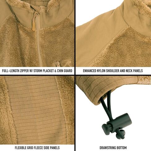Rothco E.C.W.C.S. Fleece Vest – Warm and Comfortable Polar Fleece Vest – Great for Cold Weather and Outdoor Field Use in Saudi Arabia