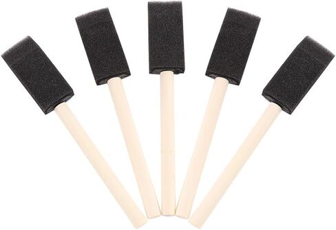 Leadigol 5Pcs/Set Car Grille Cleaner Wood Handle Car Air Conditioner Vent Brush Blinds Duster Brush Auto Detailing Sponge Cleaner Car Washer in Saudi Arabia