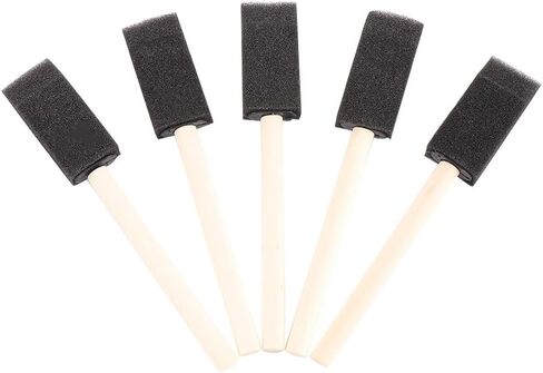 Leadigol 5Pcs/Set Car Grille Cleaner Wood Handle Car Air Conditioner Vent Brush Blinds Duster Brush Auto Detailing Sponge Cleaner Car Washer in Saudi Arabia