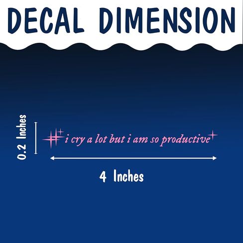 Set 3Pcs Just Breathe Rear-View Mirror Decal Motivational Cute Funny Sticker Water Bottle Laptop Window Sticker Vinyl Waterproof 4 Inches Car Decals New Car Accessories for Friend Coworker Dad Mom in Kuwait